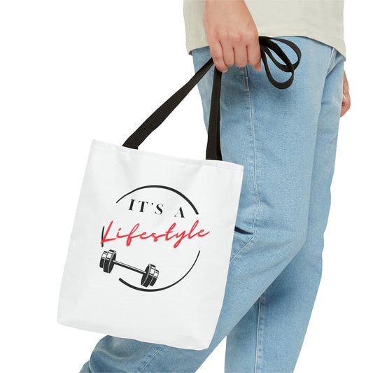 It's A Lifestyle Tote Bag (AOP)